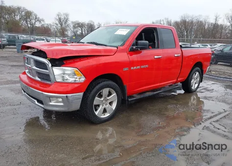 2012 Ram 1500 Slt from USA, damaged, VIN 1C6RD7GT7CS191453